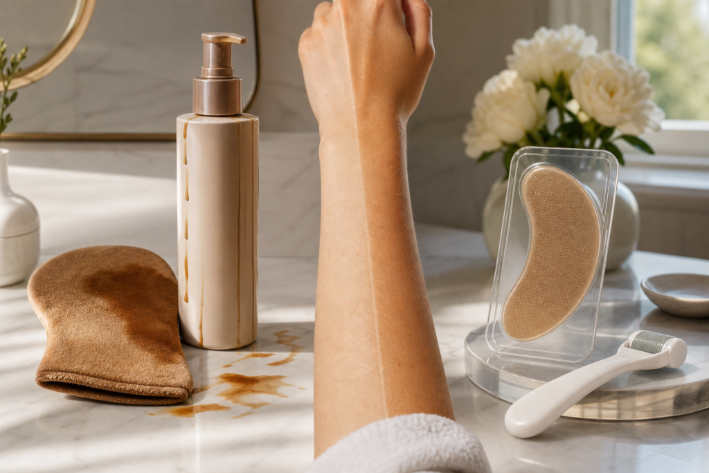 Self Tanning Patches vs Regular Self Tanner: Which Is Easier?