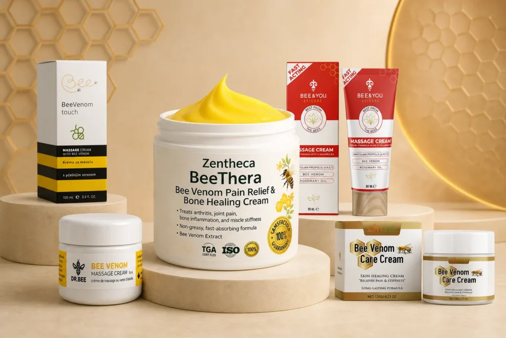 Best Bee Venom Creams for Joint Pain in 2026: Top 5 Options Compared