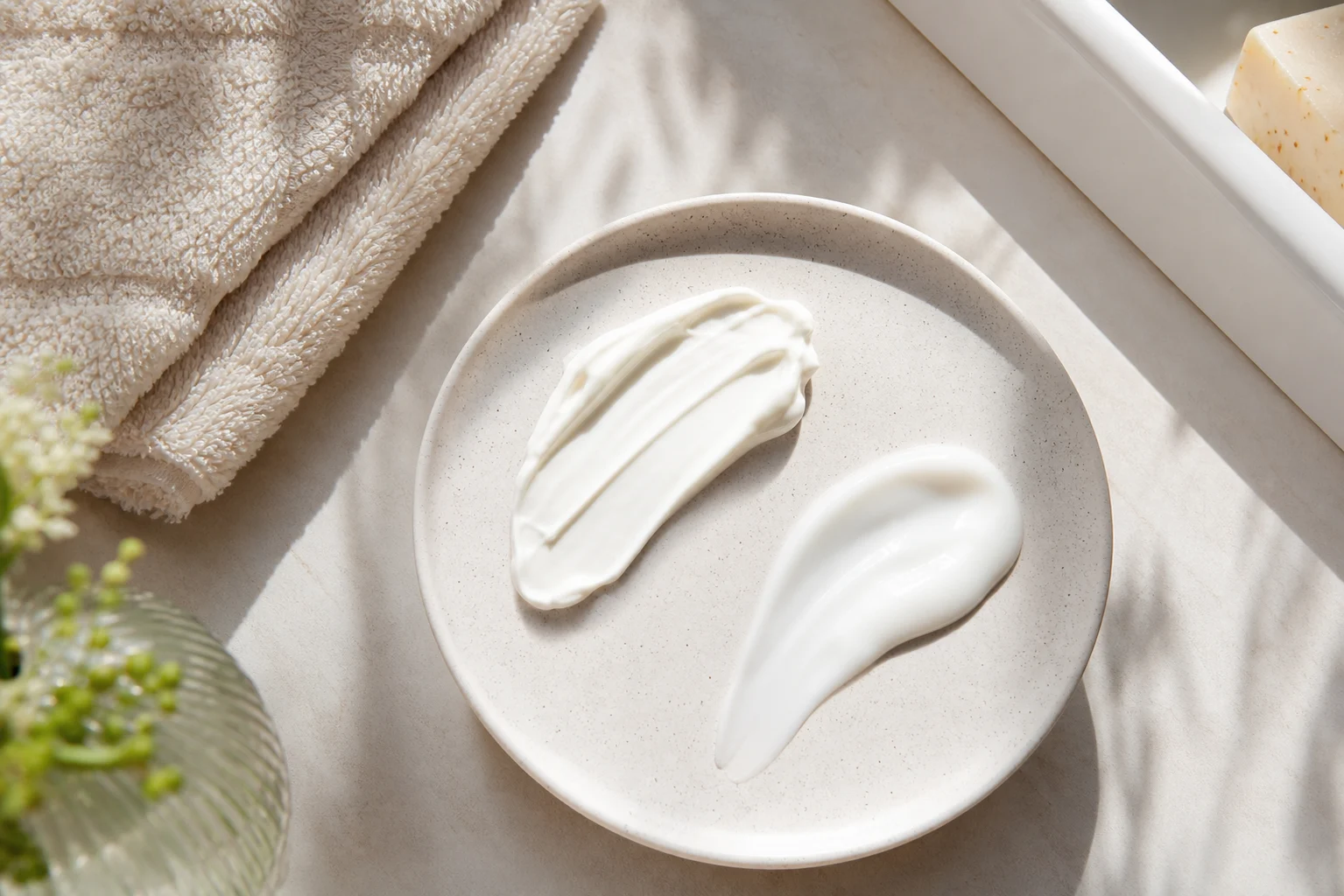 Editorial image for a WorthSift buying guide to BeeRx Natural Bee Venom Cream versus body milk