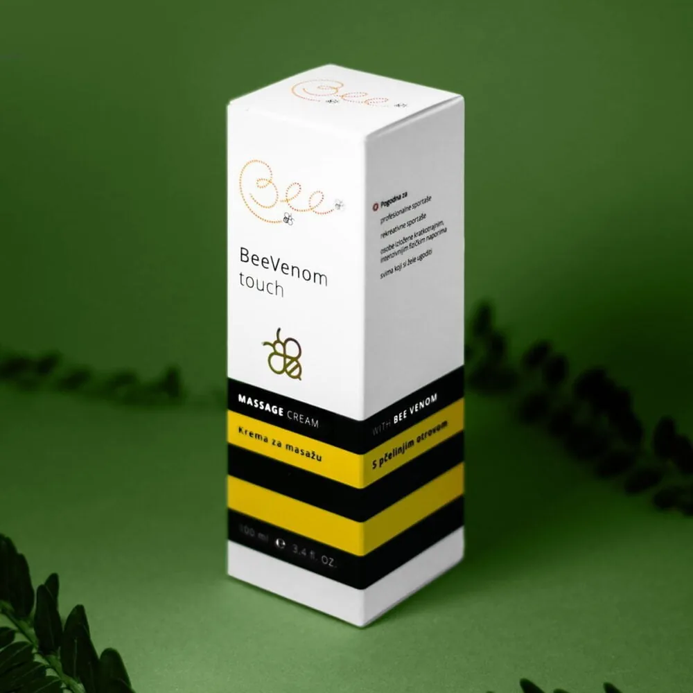 BeeVenom Touch Massage Cream 100 ml box