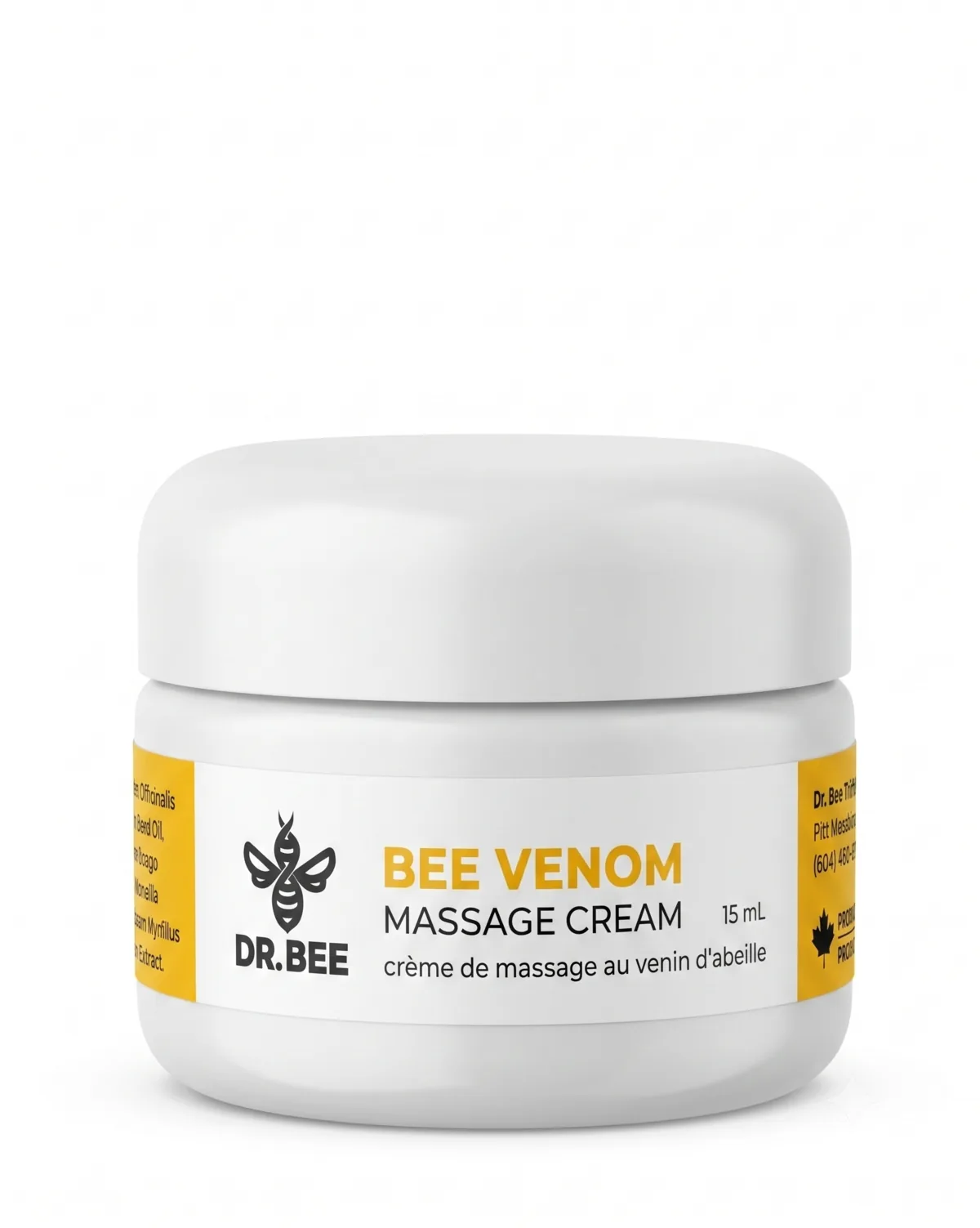 Dr. Bee Bee Venom Massage Cream 15 ml jar