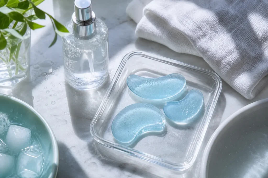 Cooling Eye Mask Routine for Hot, Humid Days: How Luxeveria Fits