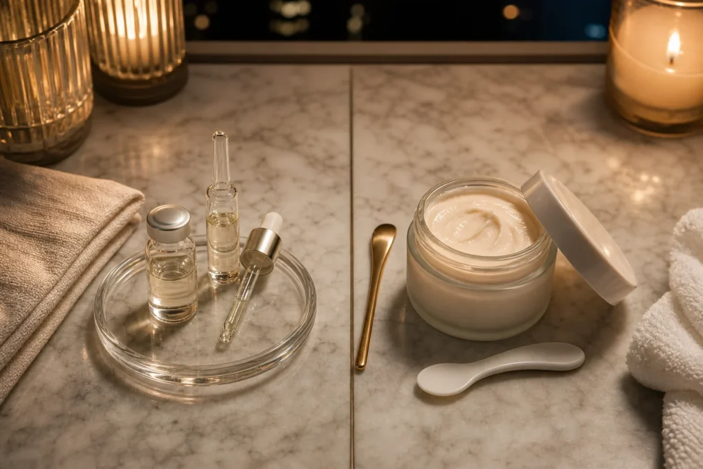 Luxeveria Clinical-Grade Collagen vs Overnight Mask: Which Skin-Reset Step Fits?