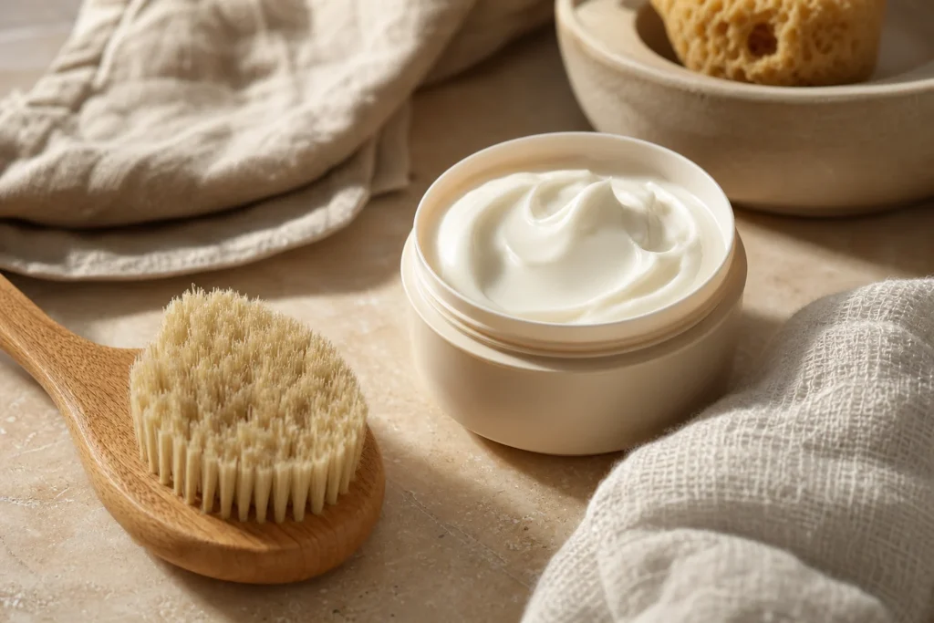 BeeRx Natural Bee Venom Cream for Luxury Body Care: A Rich-Cream Routine for Dry-Looking Skin