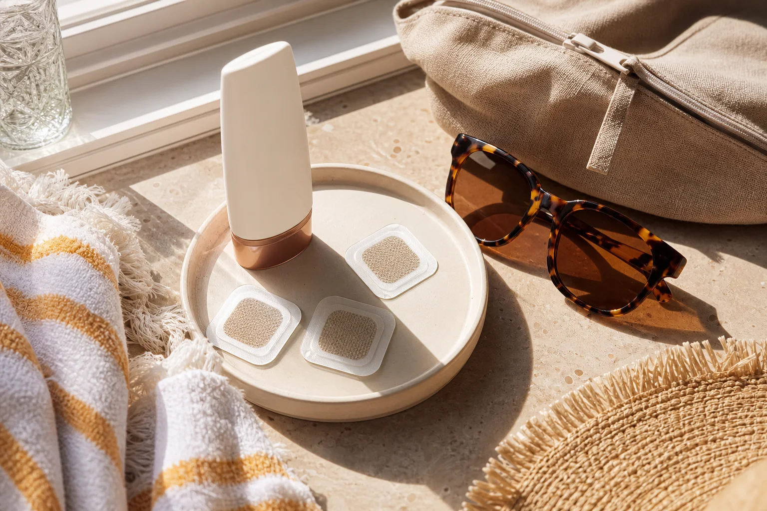 Editorial image for a WorthSift buying guide to an SPF-first sunless glow routine