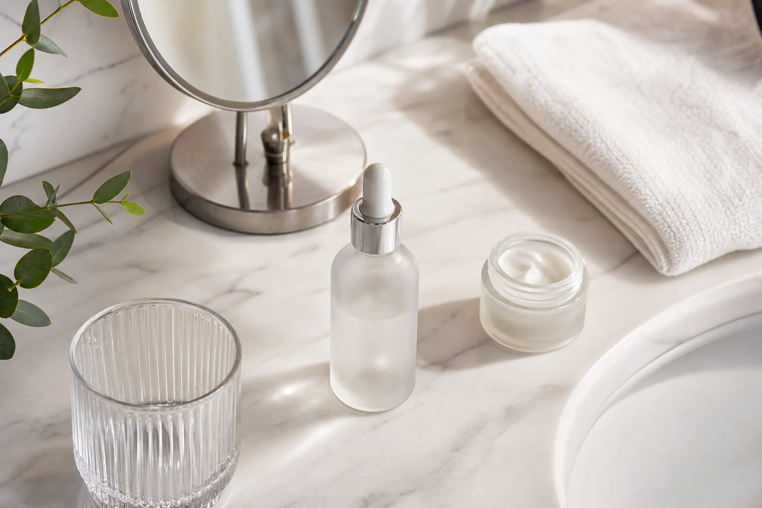 Editorial image for a WorthSift buying guide to Luxeveria Anti-Wrinkle Serum routine placement