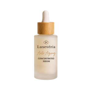 Luxevéria Anti-Aging Concentrated Serum bottle without quantity badge